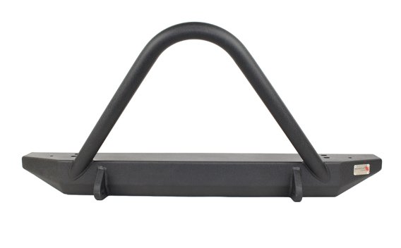 Jeep TJ Front Bumper W/Stinger 97-06 Wrangler TJ Rubicon and Unlimited Steel Black Textured Powde...