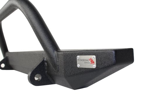 Jeep TJ Front Bumper W/Winch Guard 97-06 Wrangler TJ Rubicon and Unlimited Steel Black Textured P...