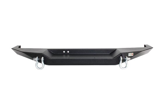 Cherokee XJ Front Winch Bumper W/O Grille Guard Bullhead Steel Black Textured Powdercoat Fishbone...