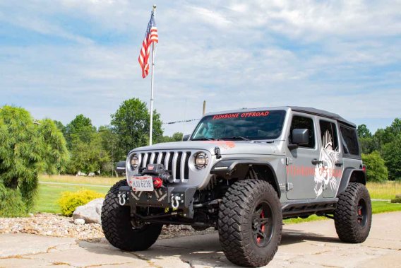 Barracuda Modular Front Bumper - Base 07-18 Jeep Wrangler, 18-Present Jeep Wrangler, 18-Present J...