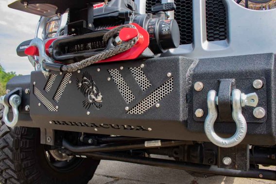 Barracuda Modular Front Bumper - Base 07-18 Jeep Wrangler, 18-Present Jeep Wrangler, 18-Present J...