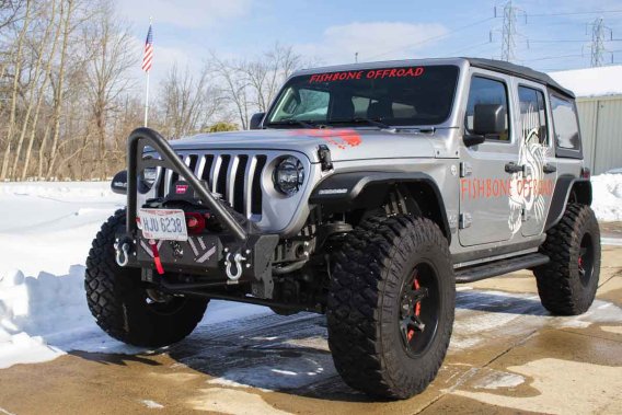 Barracuda Stinger Bar 07-18 Jeep Wrangler, 18-Present Jeep Wrangler, 18-Present Jeep Gladiator JT...