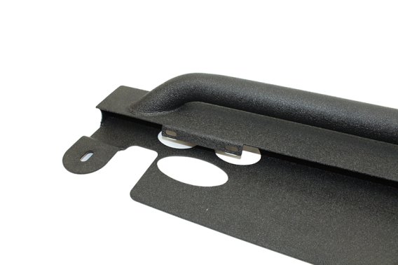Jeep JK Rock Slider 07-18 Wrangler JK 2 Door Rubicon Steel Black Textured Powdercoat Fishbone Off...