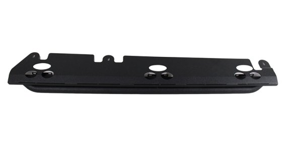 Jeep JK Rock Slider 07-18 Wrangler JK 4 Door Rubicon Steel Black Textured Powdercoat Fishbone Off...