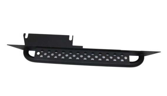 Jeep TJ Rock Slider W/Tube Step 97-06 Wrangler TJ Steel Black Textured Powdercoat Fishbone Offro...
