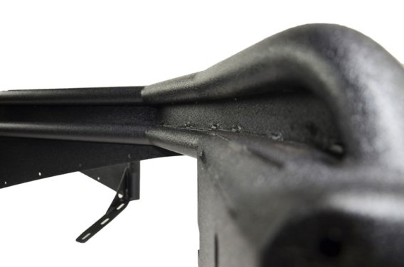 Jeep TJ Tube Fenders Front 3 Inch Flare 97-06 Wrangler TJ Steel Black Textured Powdercoat Fishbon...