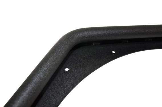 Jeep TJ Tube Fender Set Of 4 Front and Rear 97-06 Wrangler TJ Steel Black Textured Powdercoat Fis...