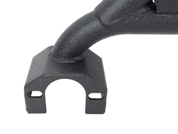 Jeep Wrangler Side Steps 07-18 Wrangler JK 4 Door Steel Black Textured Powdercoat Fishbone Offroa...