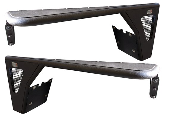 Front Tube Fenders with No Flares 1997 to 2006 TJ Wrangler, Rubicon and Unlimited Fishbone Offroa...