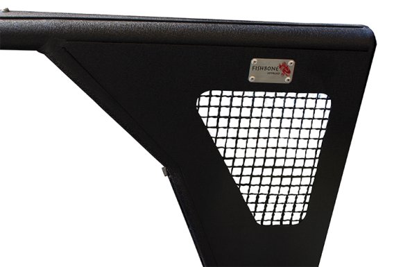 Front Tube Fenders with No Flares 1997 to 2006 TJ Wrangler, Rubicon and Unlimited Fishbone Offroa...