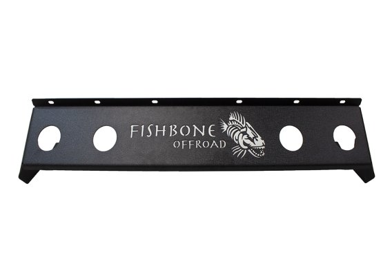 Wrangler/Gladiator Mako Front Bumper Skid Plate For 18-Pres Wrangler 20-Pres Gladiator Fishbone O...