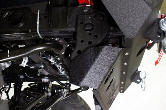 Wrangler/Gladiator Mako Front Bumper Skid Plate For 18-Pres Wrangler 20-Pres Gladiator Fishbone O...