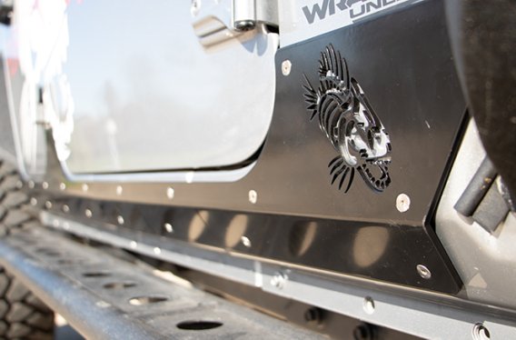 Wrangler Armor Panels for 18-Pres Wrangler JL 4DR Fishbone