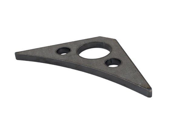 Jeep Gusset 3 Hole Bare Steel Fishbone Offroad