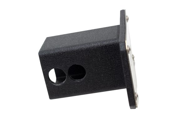 Hitch Cover For 2 Inch Hitch Black Powdercoated Steel Fishbone Offroad