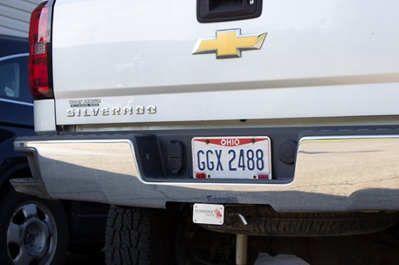 Hitch Cover For 2 Inch Hitch Black Powdercoated Steel Fishbone Offroad