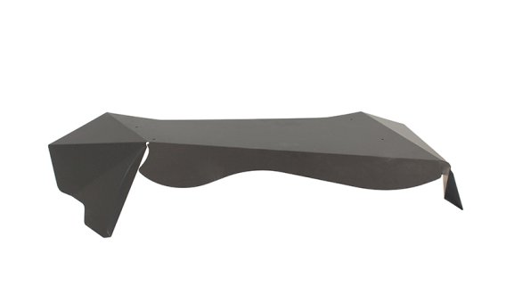 Jeep JK Inner Fenders 07-18 Wrangler JK Front/Rear Set Of 4 Aluminum Black Powdercoat Fishbone Of...