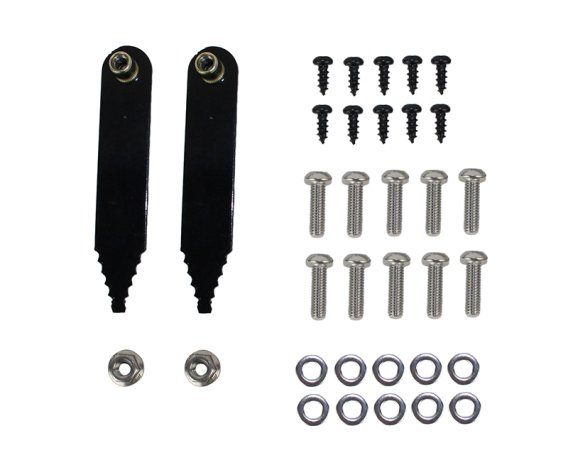 Jeep JK Inner Fenders 07-18 Wrangler JK Front/Rear Set Of 4 Aluminum Black Powdercoat Fishbone Of...