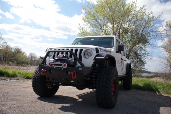 18-Current Jeep Wrangler JL, JLU and 20-Current Jeep JT Gladiator Aluminum Elite Front Fenders Fi...