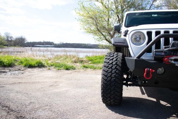 18-Current Jeep Wrangler JL, JLU and 20-Current Jeep JT Gladiator Aluminum Elite Front Fenders Fi...