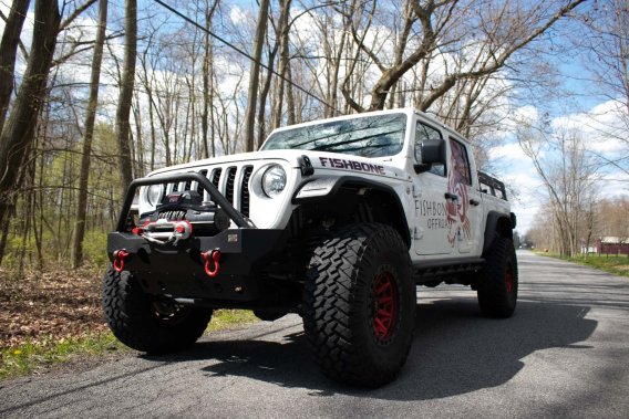 18-Current Jeep Wrangler JL, JLU and 20-Current Jeep JT Gladiator Aluminum Elite Front Fenders Fi...