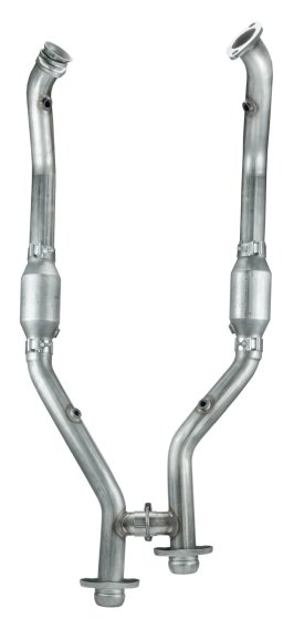 1999-2004 Mustang H-Pipe Exhaust Kit High Flow Catalytic Converters EPA Compliant 409 Stainless S...