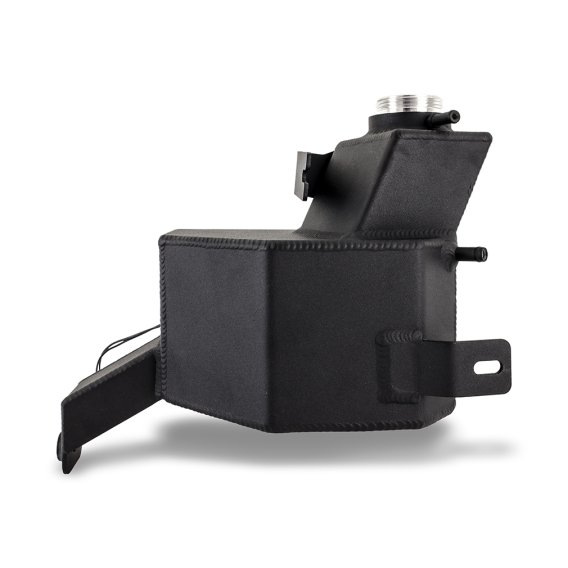 Aluminum Degas Tank, Fits Ram 6.7L Cummins 2013-2018, Micro-Wrinkle Black