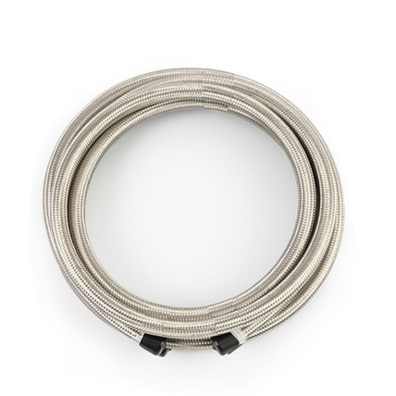 -10AN Braided Line, Stainless Steel - 15ft