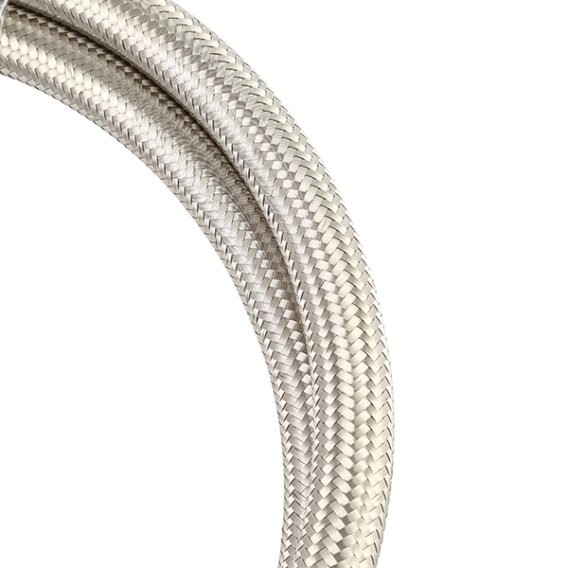 -12AN Braided Line, Stainless Steel - 3ft