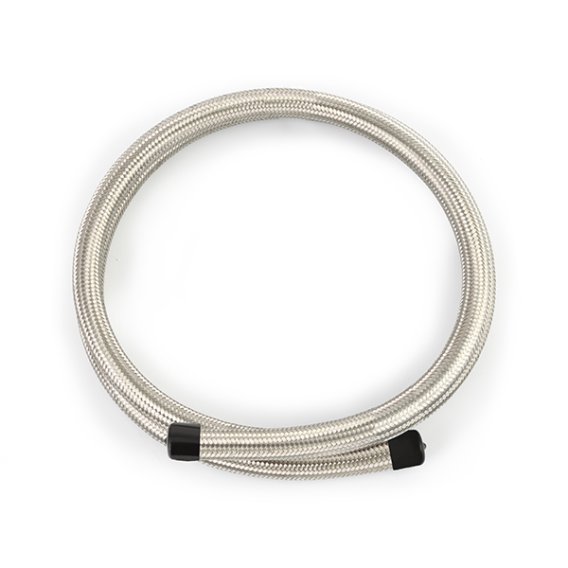 -10AN Braided Line, Stainless Steel - 6ft