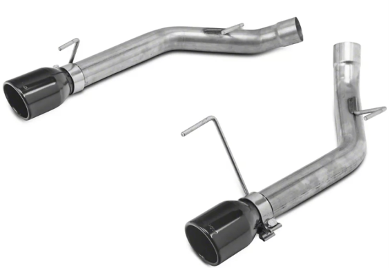 Axle Back System Split Rear Dual Exit Hardware Incl 2.5 in Intermediate Pipe And Tailpipe Natural...