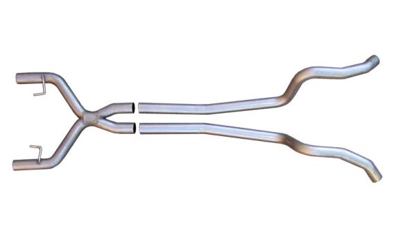 Cat Back System Split Rear Dual Exit 2.5 intermediate Pipe And Tailpipe Hardware Incl Muffler And...