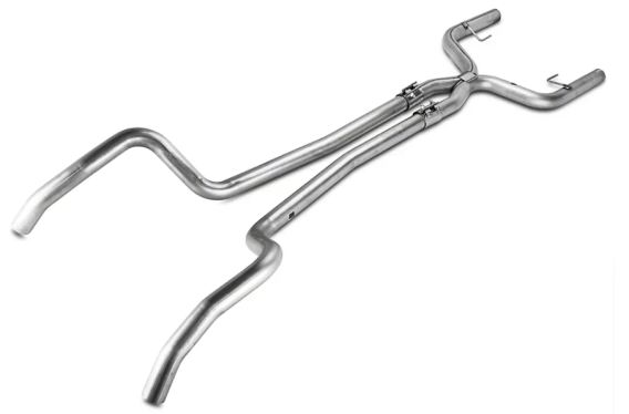 Cat Back System Split Rear Dual Exit 2.5 intermediate Pipe And Tailpipe Hardware Incl Muffler And...
