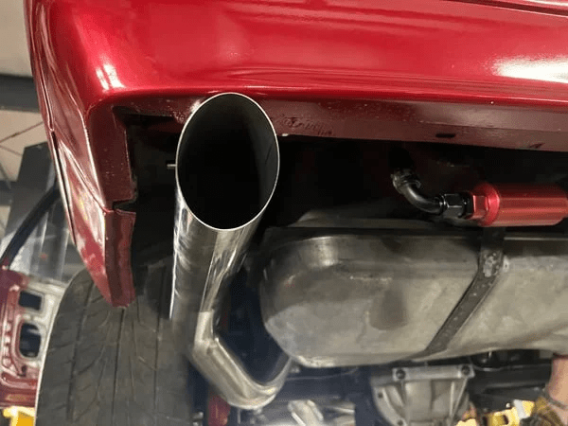 1986-1993 Mustang 3 Inch Tailpipe Exhaust Kit 304 Polished Stainless Steel Pypes Performance Exha...