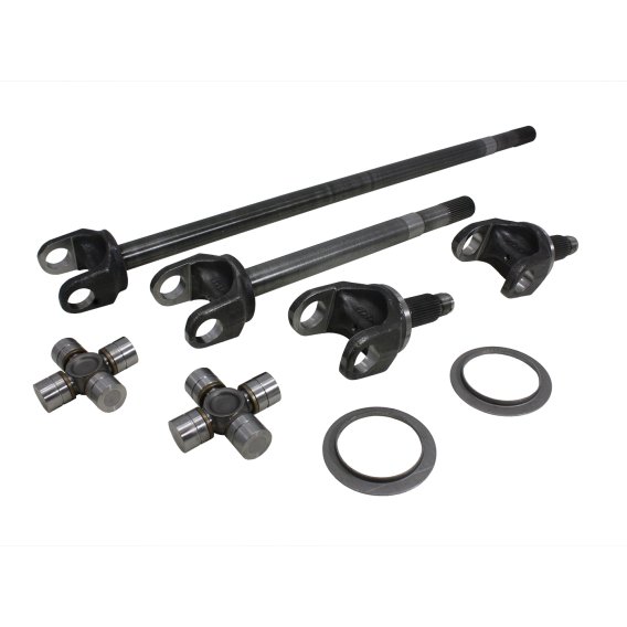 Chromoly Front Axle Kit Chrylser 9.25 Diff 33/35 Spline 1555 U-Joints 9.25 Chy '10-'13 4340 Front...