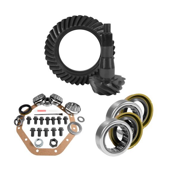 Zf 9.25 Inch Chy 3.91 Rear Ring & Pinion Install Kit Axle Bearings & Seal 9.25 Inch Zf Chy 3.90 R...