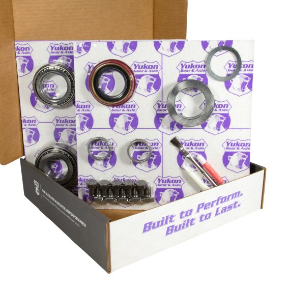 8.8 Inch Ford 3.55 Rear Ring & Pinion Install Kit 2.25 Inch OD Axle Bearings & Seals 8.8 Ford 3.5...