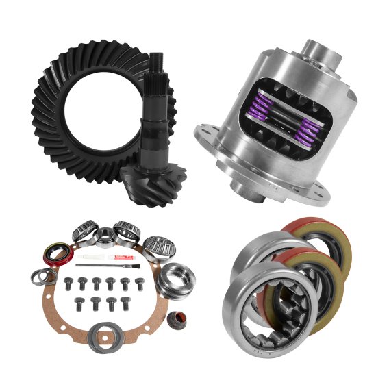 8.8 Inch Ford 3.31 Rear Ring & Pinion Install Kit 28 Spline Posi 2.25 Inch Axle Bearings 8.8 Ford...