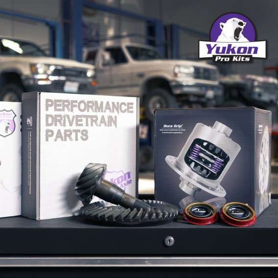 8.8 Inch Ford 4.11 Rear Ring & Pinion Install Kit 28 Spline Posi 2.25 Inch Axle Bearings 8.8 Ford...