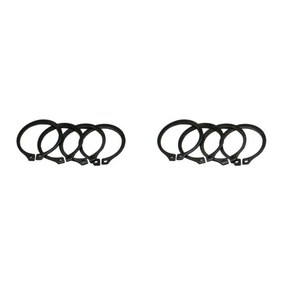 Full Circle Snap Rings (4) For Dana 60 733X U-Joint With Aftermarket Axle (4)Full Circle Snap Rin...