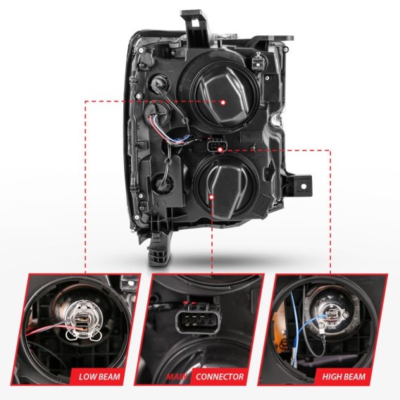 ANZ LED/Projector Headlights