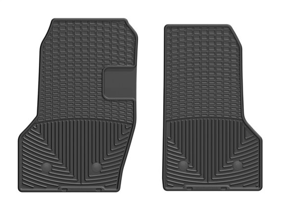 WT Rubber Mats - Front - Blk
