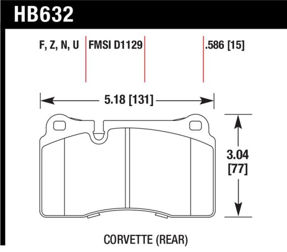 HAWK Ceramic Brake Pad Sets