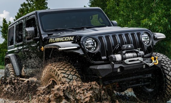 Bushwacker 11950-07 Black Hyperform Flat Style Textured Finish 4 pc Set Fender Flares for 2018-20...