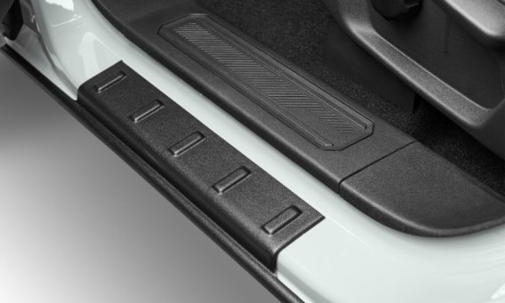 Bushwacker 14117 Black Trail Armor Rocker Panel and Sill Plate Covers for 2021-2023 Ford Bronco 4...