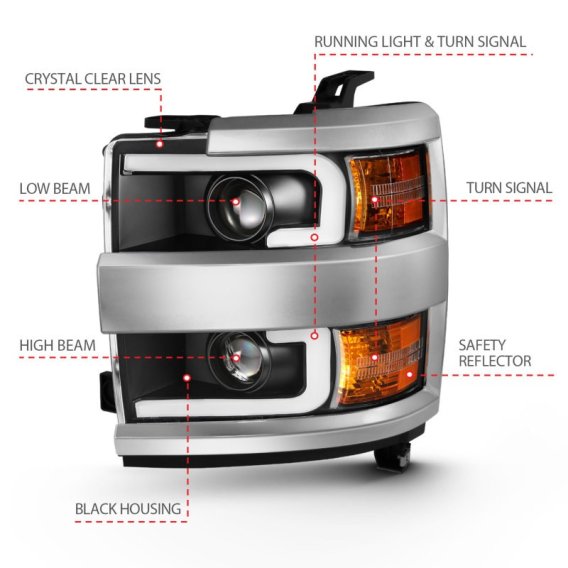 ANZ LED/Projector Headlights
