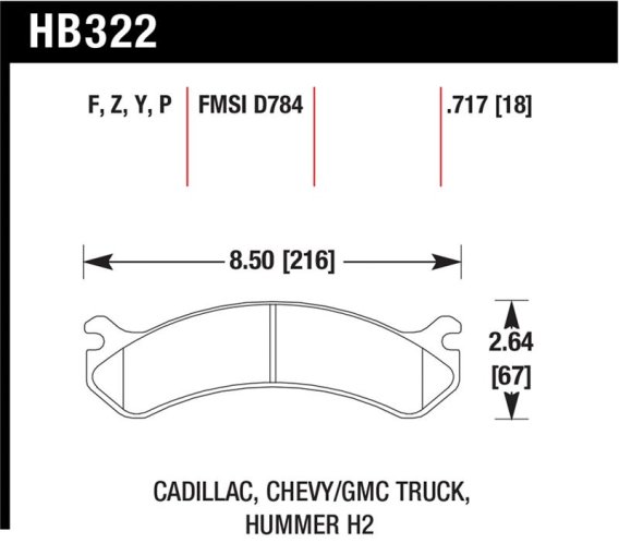 HAWK LTS Brake Pads