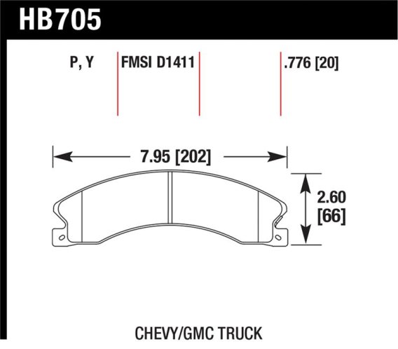 HAWK LTS Brake Pads