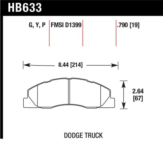 HAWK LTS Brake Pads