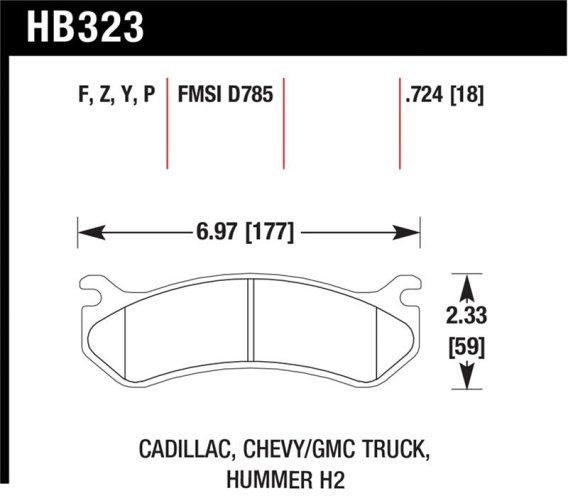 HAWK Super Duty Brake Pad Sets